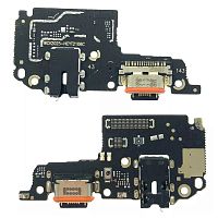 Шлейф Vivo V21 5G V2050 з роз'ємами зарядки, навушників та мікрофоном - нижня плата (AAA)