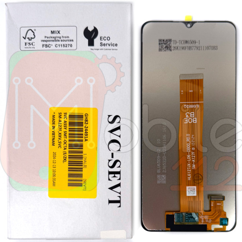 Дисплей Samsung Galaxy A02 A022F, M12 M127F, A12 A125F, A12s A127F з тачскріном (SM-A127F HL6127JX-L06-DB00_R0.0 оригінал OEM SP)