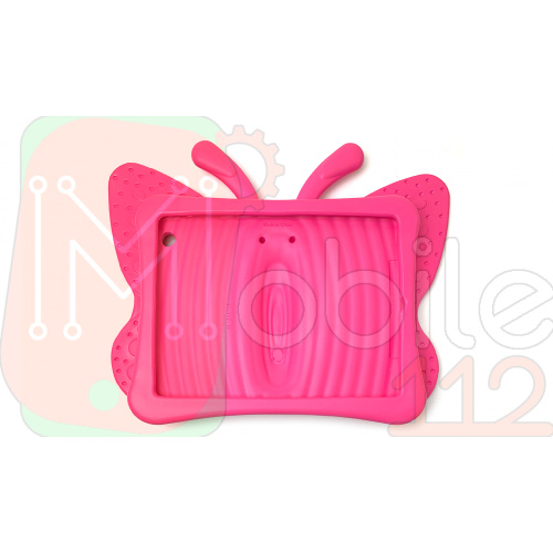 Дитячий протиударний чехол Butterfly для iPad 2, iPad 3, iPad 4 (темно - рожевий (Rose)) фото 2