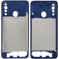 Рамка корпусу Samsung Galaxy A20s 2019 (синя)