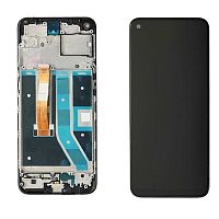 Дисплей Oppo A54 4G, A55 4G, OnePlus Nord N100 з тачскріном (AAAA з рамкою)