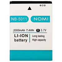 Аккумулятор Nomi NB-5011 i5011 Evo M1 оригинал Китай 2000 mAh