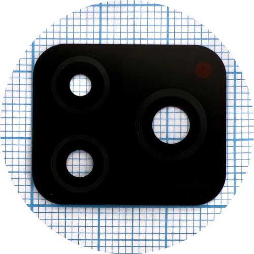 Скло камери Vivo Y52s (чорне)