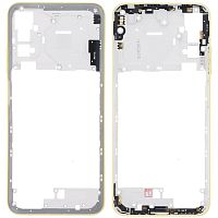 Рамка корпуса Xiaomi Poco M3 Pro 5G (желтая)