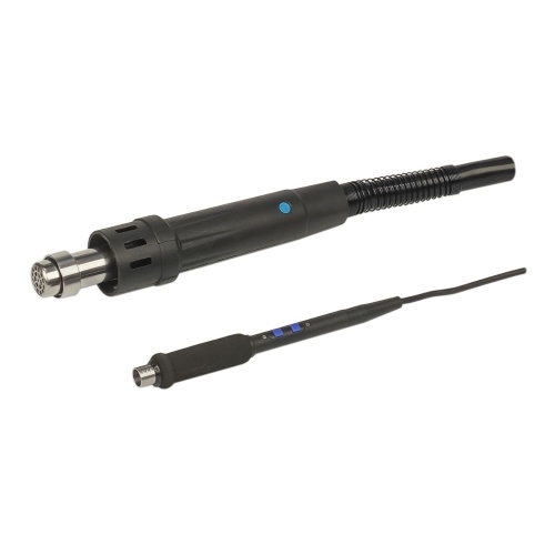 Паяльная станция прецизионная WEP 983D (фен 100C-500C, паяльник стандарта JBC 245 90C-450C, блок питания 20V 3.5A, USB A 5V 2A) фото 7