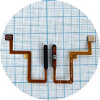Шлейф Xiaomi Redmi Note 11 Pro+ 5G, Redmi Note 11 Pro China з кнопкою включення та сканером відбитка (чорний)