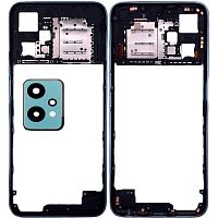 Рамка корпусу OnePlus Nord CE 2 Lite 5G (блакитна зі склом камери)