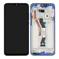 Дисплей Xiaomi Redmi Note 8 Pro M1906G7I з тачскріном (з синьою рамкою 1 тримачі SIM)