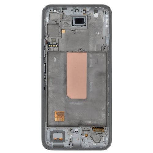 Дисплей Samsung Galaxy A34 A346B з тачскріном (OLED Small LCD із сріблястою рамкою)