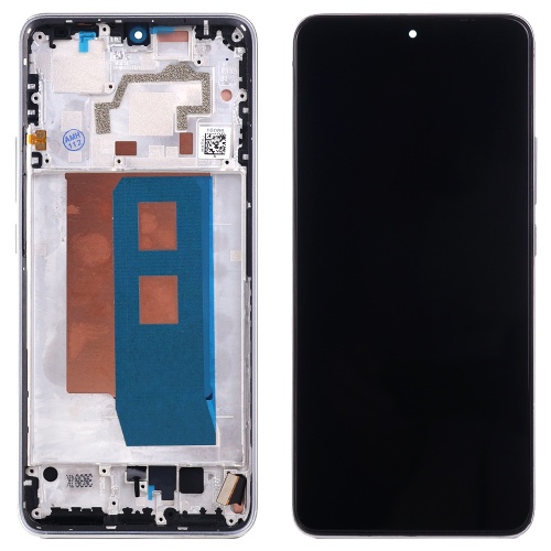 Дисплей Xiaomi Poco F5 Pro, Redmi K60, Redmi K60 Pro з тачскріном (оригінал Китай із сріблястою рамкою)