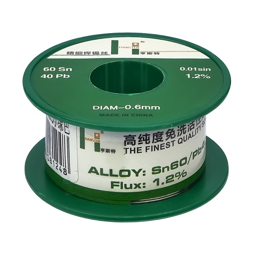Припій Hanster HST 40 (0,6 мм, Sn 60% , Pb 40%) Припій Hanster HST 40 (0,6 мм, Sn 60% , Pb 40%)