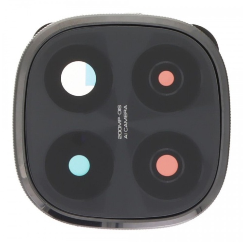 Скло камери Xiaomi Redmi Note 14 Pro+ 5G (с черной рамкой)