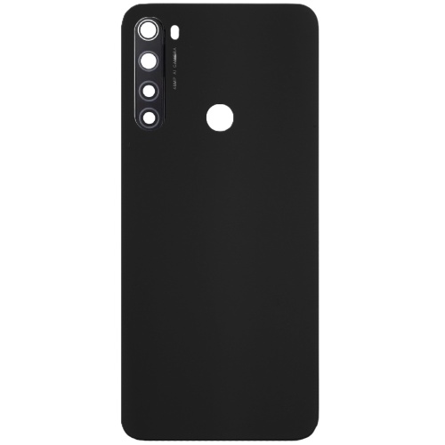 Задня кришка Xiaomi Redmi Note 8T M1908C3XG (чорна зі склом камери)