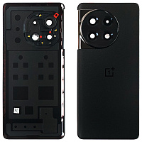 Задня кришка OnePlus 11R, Ace 2 (чорна Original New зі склом камери)