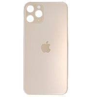 Задня кришка Apple iPhone 11 Pro (золотиста AAA з великим отвором)