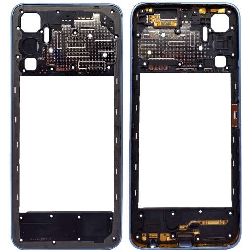 Рамка корпусу Infinix Hot 20 X6826 (блакитна) Рамка корпусу Infinix Hot 20 X6826 (блакитна)