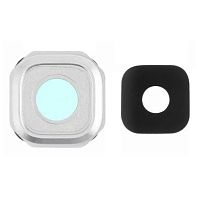 Скло камери Samsung Galaxy J5 2016 J510H, Galaxy J7 2016 J710H (чорне в білій рамці)