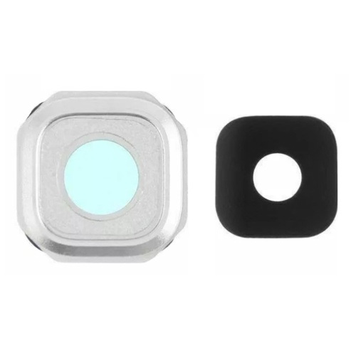 Скло камери Samsung Galaxy J5 2016 J510H, Galaxy J7 2016 J710H (чорне в білій рамці)