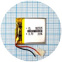 Аккумулятор универсальный 302525 27.5 х 26 х 3 мм 300 mAh 3.7V