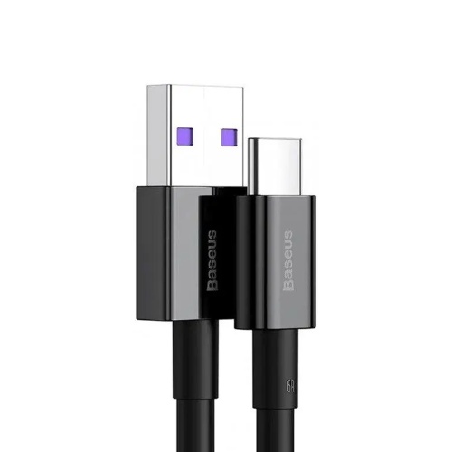 Кабель зарядки Baseus Superior Series USB A - Type C 66W 2м чорний (CATYS-A01) фото 2 Кабель зарядки Baseus Superior Series USB A - Type C 66W 2м чорний (CATYS-A01) фото 2