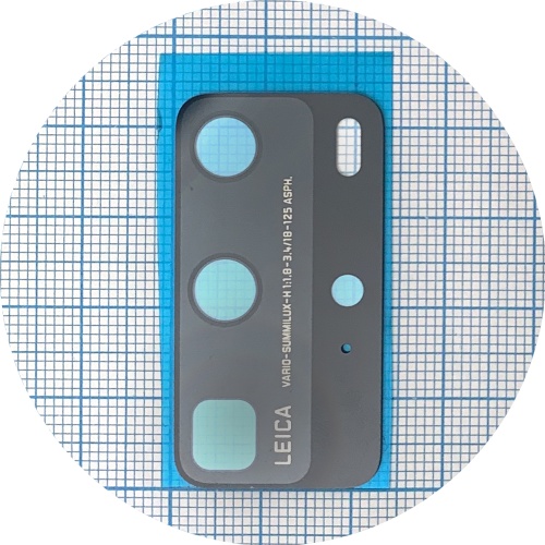 Скло камери Huawei P40 Pro ELS-NX9 (чорне) фото 2