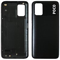 Задня кришка Xiaomi Poco M3 (чорна Original New)