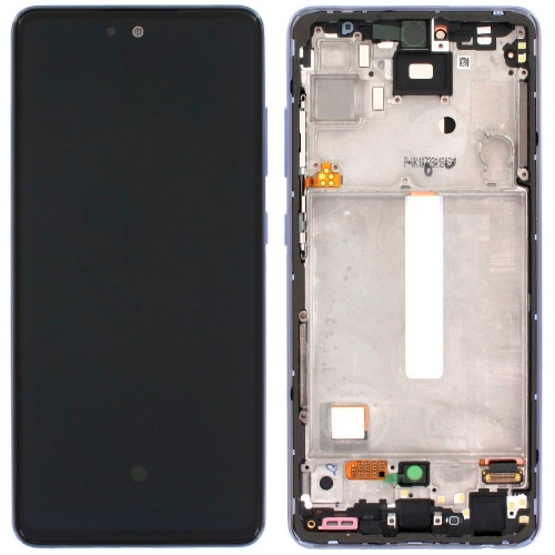 Дисплей Samsung Galaxy A52 A526 A525 A528 з тачскріном (IN-CELL з фіолетовою рамкою) Дисплей Samsung Galaxy A52 A526 A525 A528 з тачскріном (IN-CELL з фіолетовою рамкою)