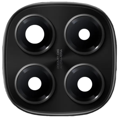 Скло камери Xiaomi Redmi Note 14 4G (з чорною рамкою)