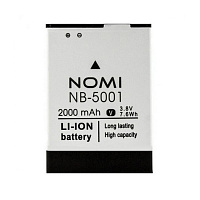 Акумулятор Nomi NB-5001 оригінал Китай i5001 EVO M3 2000 mAh