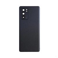 Задня кришка Oppo Reno 6 Pro 5G (чорна зі склом камери)