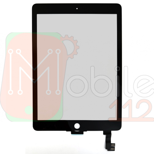 Тачскрін Apple iPad Air 2 A1566 A1567 (чорний OCA Pro з плівкою)