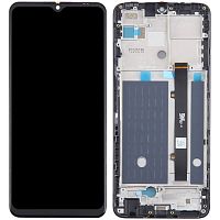 Дисплей ZTE Blade A72 5G + тачскрин с рамкой (AAAA)