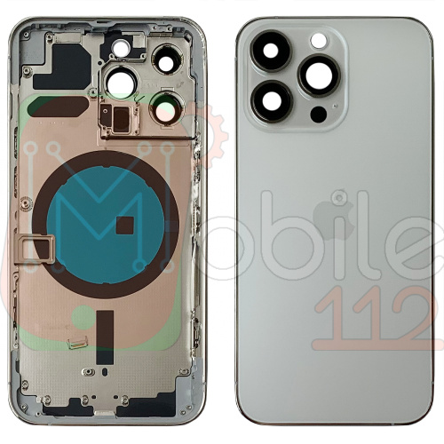 Корпус Apple iPhone 13 Pro (сріблястий оригінал Китай EU)
