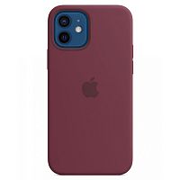 Чохол Silicone case для iPhone 12 mini оригінал (фіолетовий amethyst №12)
