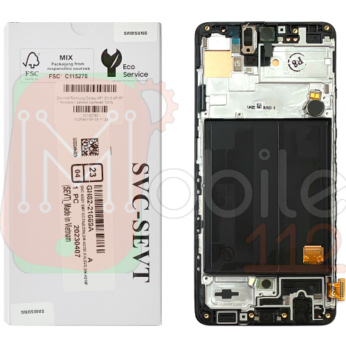 Дисплей Samsung Galaxy A51 2019 A515F з тачскріном та рамкою (оригінал 100% Service Pack)