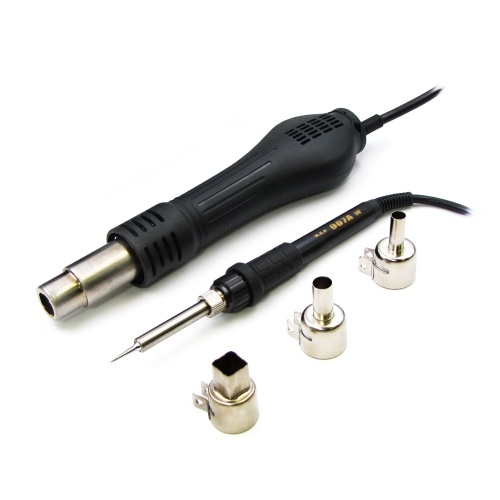 Паяльна станція WEP 852D+FAN фен, паяльник фото 5 Паяльна станція WEP 852D+FAN фен, паяльник фото 5