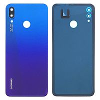 Задняя крышка Huawei P Smart Plus INE-LX1, Nova 3i (фиолетовая оригинал Китай со стеклом камеры)