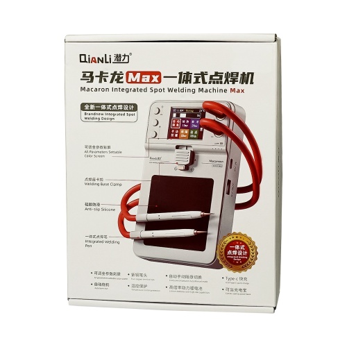 Апарат точкового зварювання АКБ QianLi Macaron Max з акумулятором та РК-дисплеєм фото 4