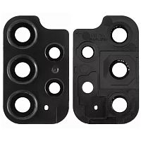 Скло камери Samsung Galaxy A73 A736 (комплект 5 шт із чорною рамкою)