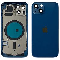 Корпус Apple iPhone 13 (синий оригинал Китай)