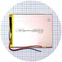 Аккумулятор универсальный 409575 97 х 76 х 3 мм 3500 mAh 3.7V