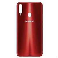 Задня кришка Samsung Galaxy A20s 2019 A207F (червона)