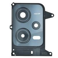 Скло камери Xiaomi Redmi Note 12 5G (зі сріблястою рамкою)