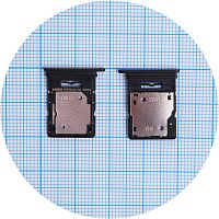 Утримувач Sim карти Xiaomi Redmi Note 14 4G (чорний на 2 SIM)