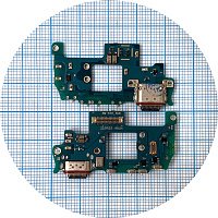 Шлейф Samsung Galaxy S23 FE S711 з роз'ємом зарядки та мікрофоном - нижня плата (оригінал Китай)