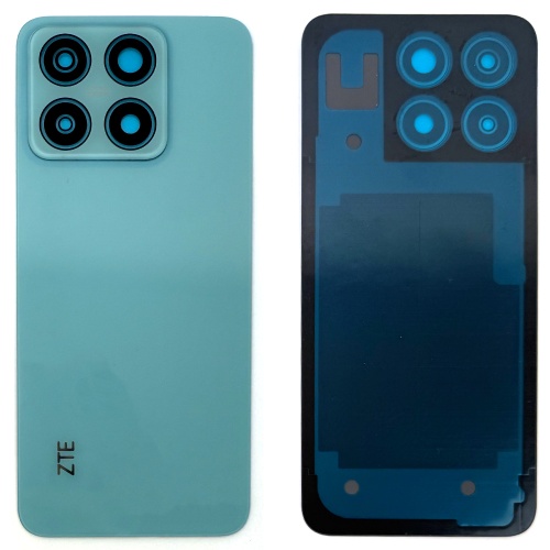 Задня кришка ZTE Blade A55 (блакитна Original New)