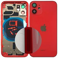 Корпус Apple iPhone 12 Mini (червоний оригінал Китай US)