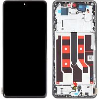 Дисплей Oppo Reno 8 5G + тачскрин (оригинал Китай с рамкой)