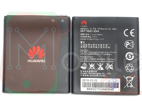 Акумулятор Huawei HB5V1 якість ААА Y300 U8833 Y500 Y511-U30 T8833 G350 1730mAh