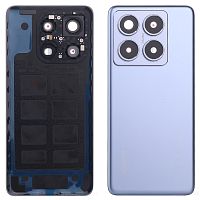 Задня кришка Xiaomi 14T Pro (блакитна Original New зі склом камери)